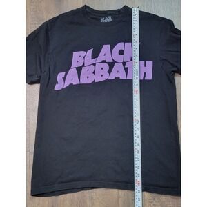 Black Sabbath Graphic T Shirt‎ Purple Logo Band Tee Mens Size Medium